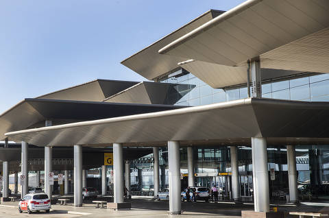 Guarulhos, SP, BRASIL, 06-07-2022:   ***Especial  30 anos de Privatizacoes.: Vista do Terminal 3 do Aeroporto Internacional de Cumbica (Foto: Eduardo Knapp/Folhapress, MERCADO).