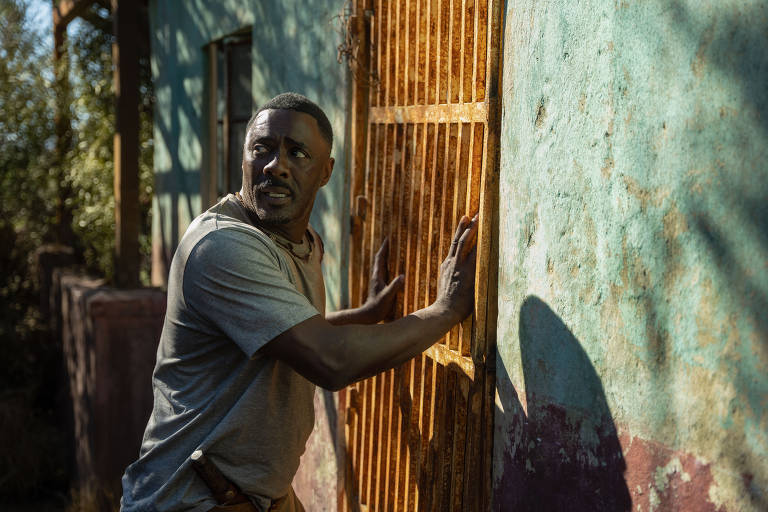 Idris Elba em cena do filme 'A Fera', dirigida por Baltasar Kormákur