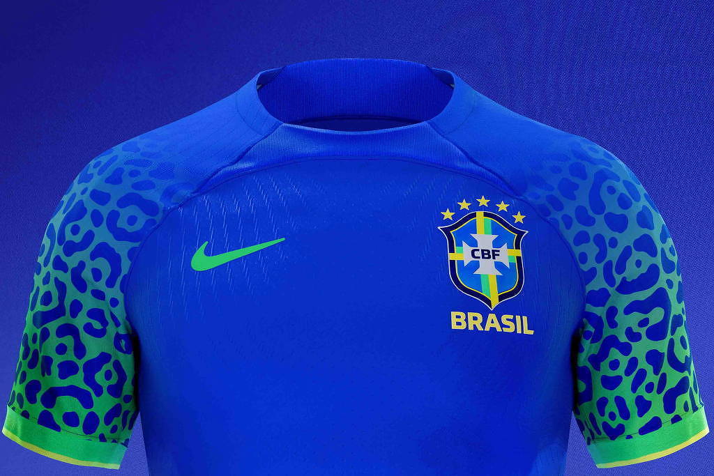 Camisa Da Seleção Brasileira 2022-23 Leopard