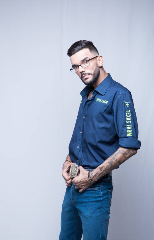 Retrato de Luan Pereira, um dos principais nomes do agronejo