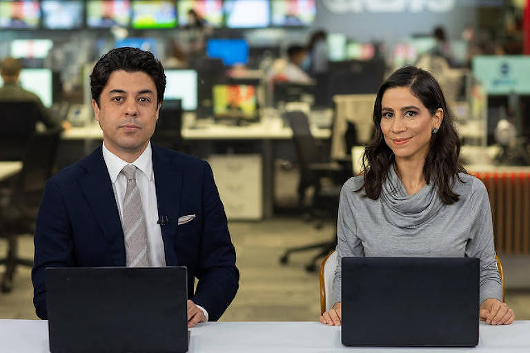 Julia Duailibi e Tiago Eltz comandam o novo jornal vespertino GloboNews Mais