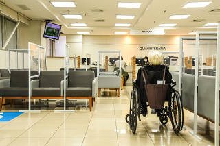 Sala de espera do setor de quimioterapia do hospital A.C Camargo