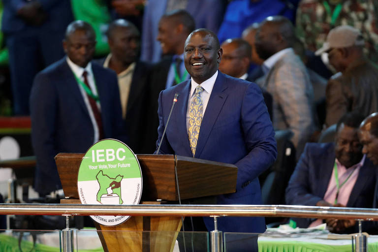 William Ruto é declarado presidente do Quênia, mas até órgão eleitoral contesta resultado