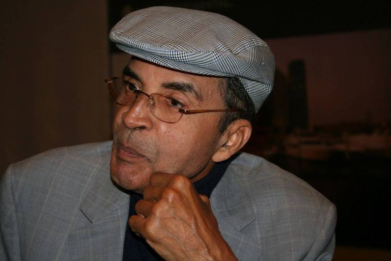O autor líbio Ibrahim Al-Koni 
