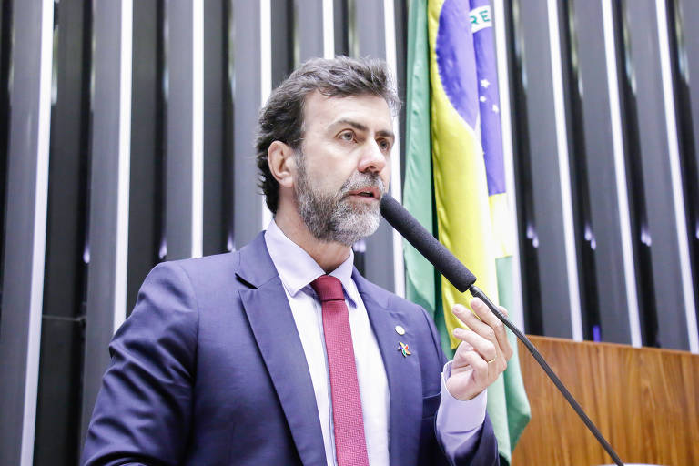 Marcelo Freixo na campanha eleitoral de 2022 