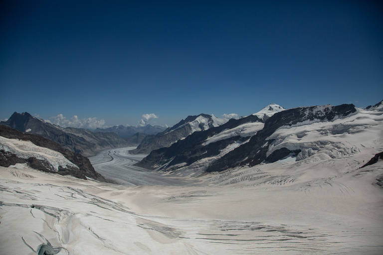 Cartão-postal da Suíça: como sobrevivi a uma avalanche