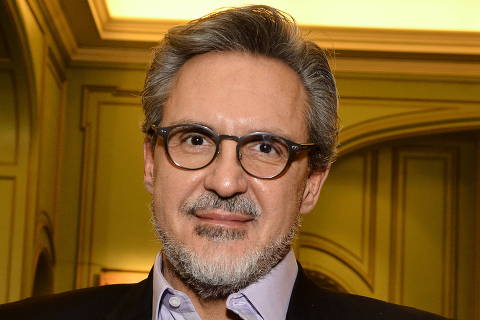 ***EXCLUSIVO MÔNICA BERGAMO*** O empresário Fabrizio Fasano Jr. em jantar na casa do presidente da TV Cultura, José Roberto Maluf, em São Paulo