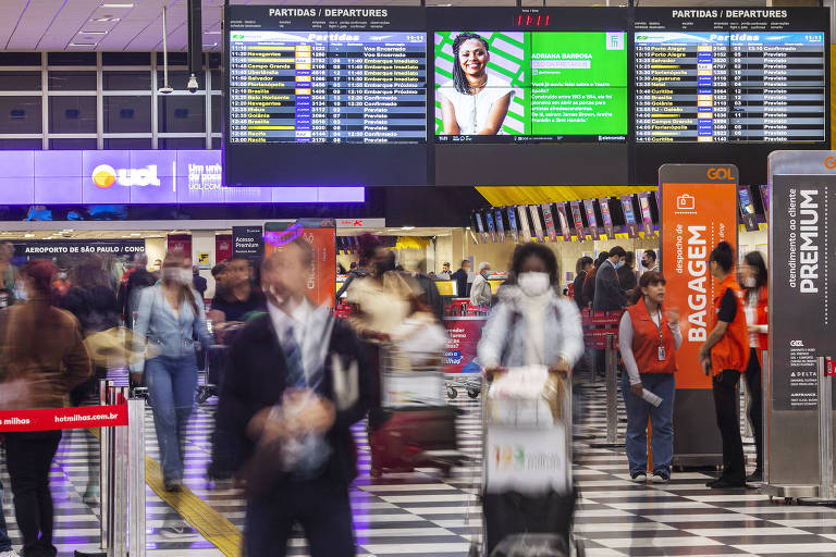 Tráfego privatizado em aeroportos passaria de 90% com leilão de Congonhas