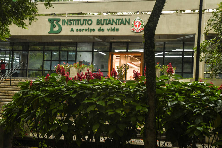 Fachada do Instituto Butantan, na zona oeste de São Paulo
