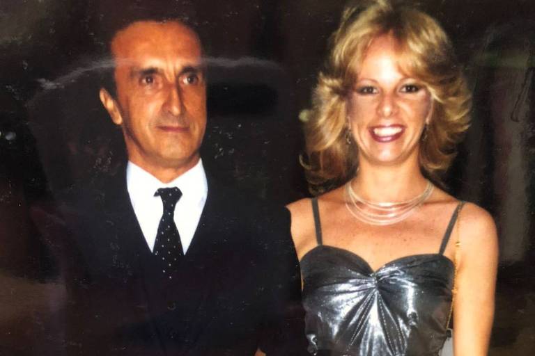 Joel Martins Cardozo com Sandra Jardim