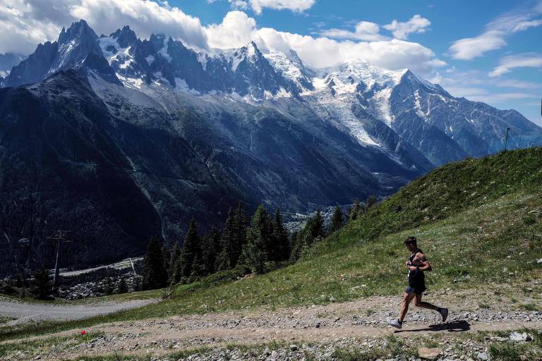Brasileiro morre durante ultramaratona no Mont Blanc, na França