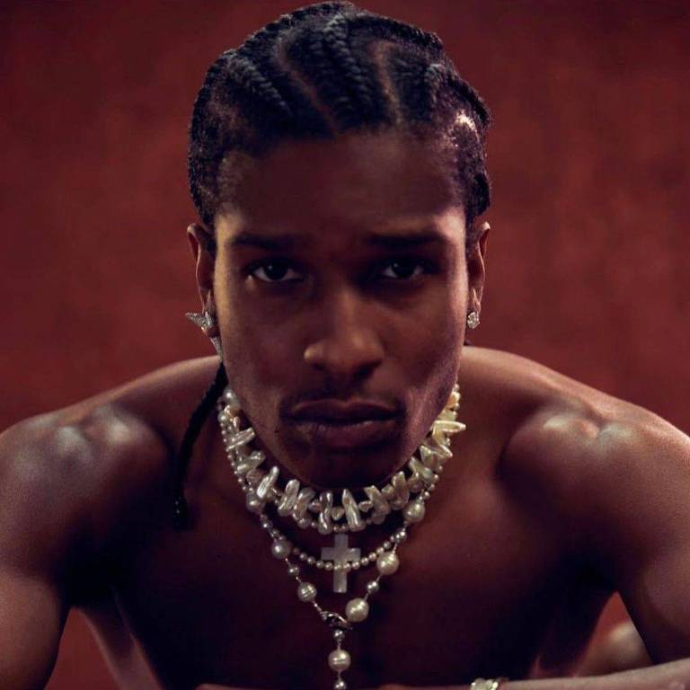 Imagens do rapper  A$AP Rocky