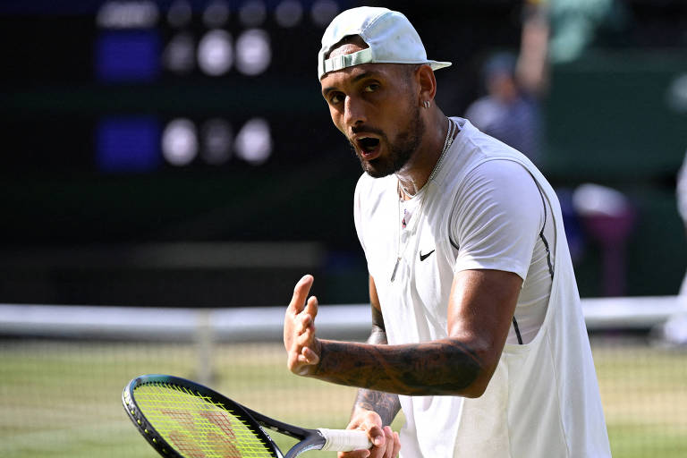 Espectadora processa tenista Nick Kyrgios por difamação em Wimbledon