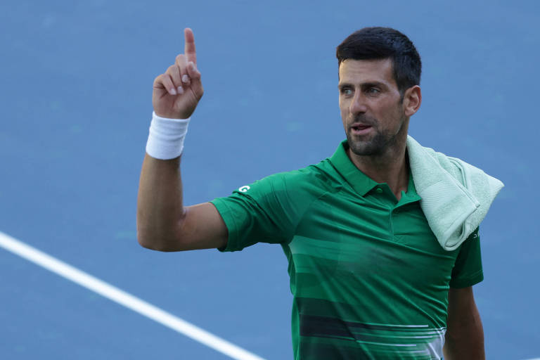 Djokovic, sem vacina, anuncia que não vai aos EUA para o US Open