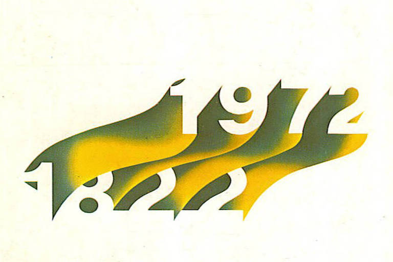 Ilustração alusiva ao sesquicentenário da independência em 1972