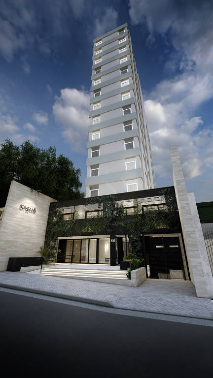 Antigo hotel LOI Suites. Atualmente em reforma para virar um edifício residencial para locação