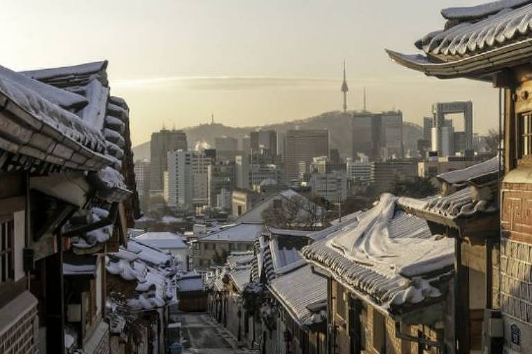 Vista da cidade de Seul