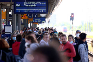 FILE PHOTO: Public transport operators offer a nationwide special nine-euro ticket