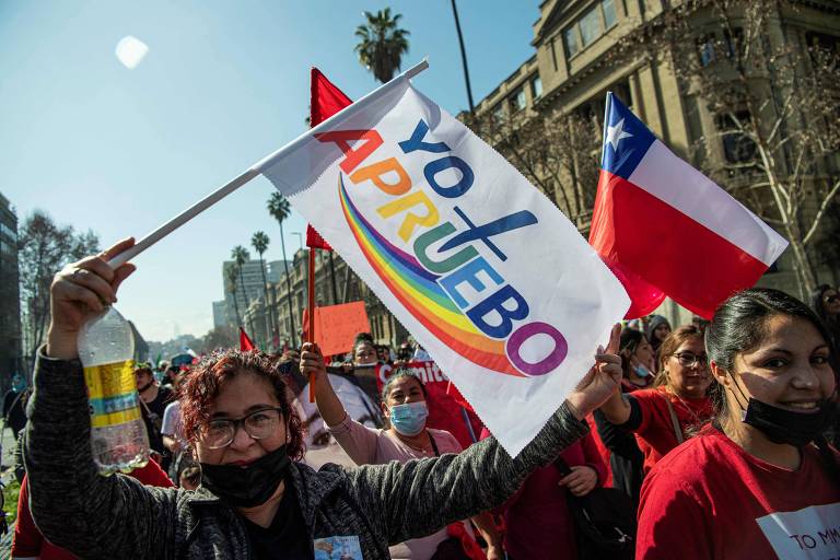 Chile esquenta clima para plebiscito de nova Constituição com manifestações