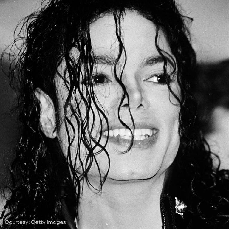 Imagens do cantor Michael Jackson