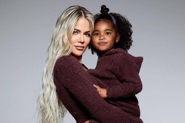 Khloe Kardashian e a filha True