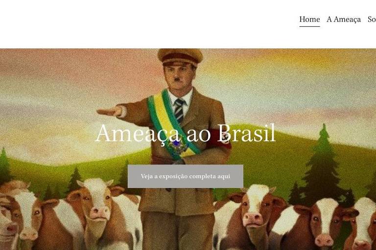 Imagem do site bolsonaro.com.br