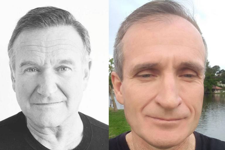 De Marcelo Adnet a Robin Williams, leitores contam de quem são sósias