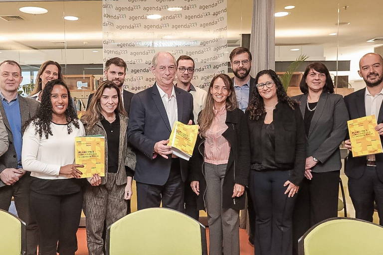 Ciro Gomes (PDT) e o movimento Agenda 227 em reunião para o plano País pela Infância e Adolescência