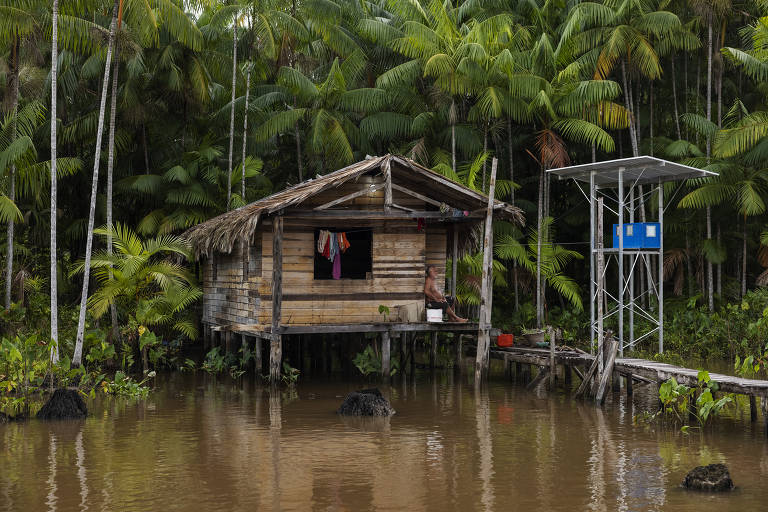 Casa de Miguel Dias Moreira,com placas solares, na área rural de Melgaço