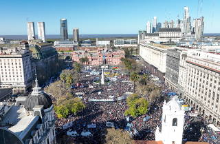 Protesta Plaza de Mayo