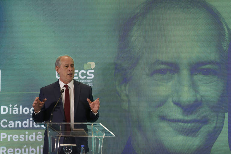 Candidato do PDT à Presidência, Ciro Gomes