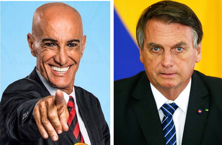 Amin Khader e Jair Bolsonaro