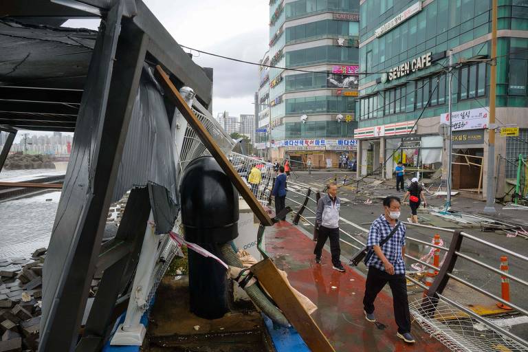 Tufão, temporais e onda de calor: eventos climáticos extremos atingem Ásia