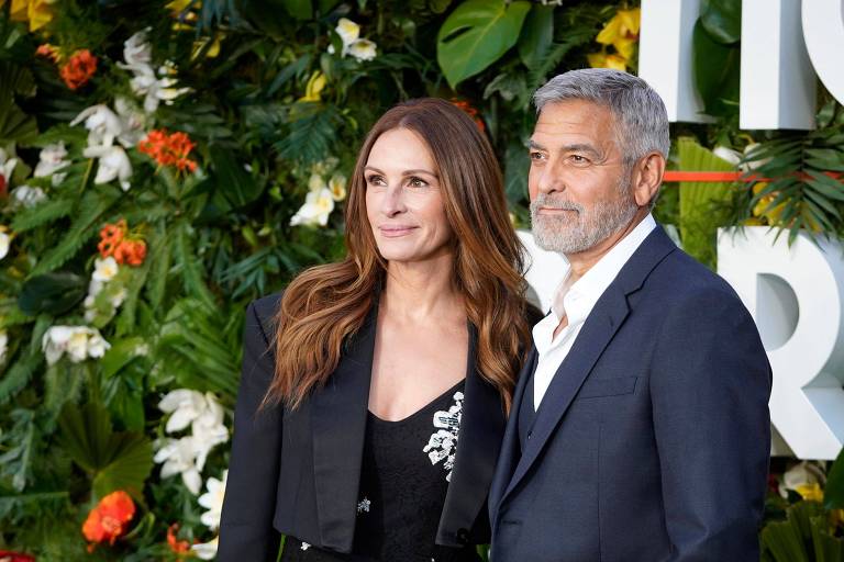Julia Roberts e George Clooney repetem 80 vezes cena de beijo em novo filme