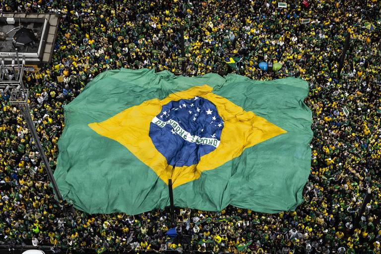 Apoiadores de Bolsonaro se reúnem em São Paulo para atos do 7 de Setembro de 2022