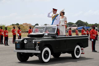 Britain's Prince William and Catherine, Duchess of Cambridge, visit Jamaica