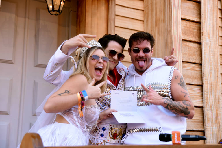 Rock in Rio: Viih Tube de noiva e Scooby com a família; veja imagem dos famosos