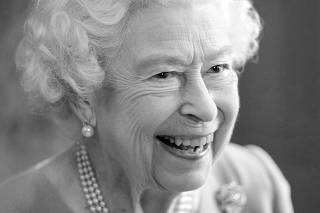 FILE PHOTO: Britain's Queen Elizabeth in Sandringham ahead of Accession day