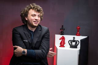 JHogador xadrez Hans Niemann