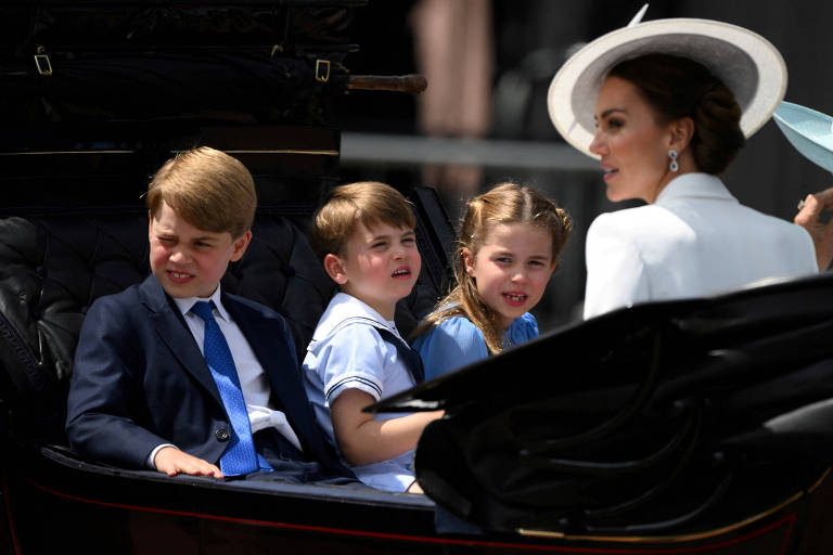 Kate Middleton revela reação de Louis ao saber da morte da rainha Elizabeth