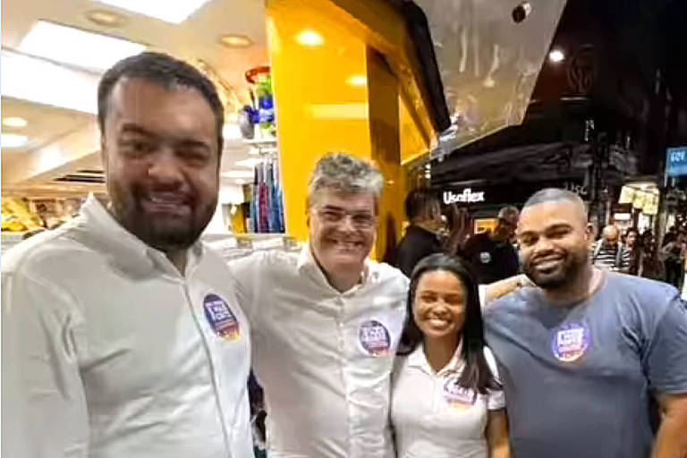 Filha de Fernandinho Beira-Mar faz campanha para Cláudio Castro no RJ