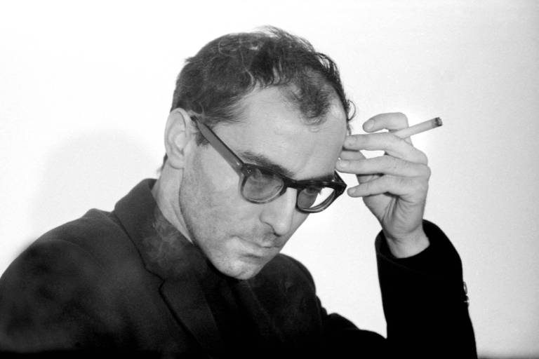 Retrato de Jean-Luc Godard