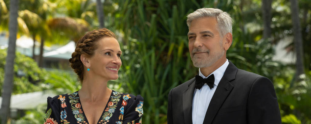 George Clooney e Julia Roberts no filme 