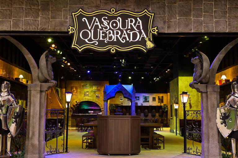 Conheça o novo Vassoura Quebrada, inspirado em 'Harry Potter' e com parque de diversões