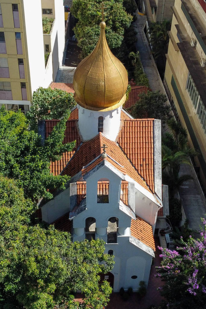 Conheça a Catedral Russa de São Nicolau 17/09/2022 São Paulo Antiga Folha