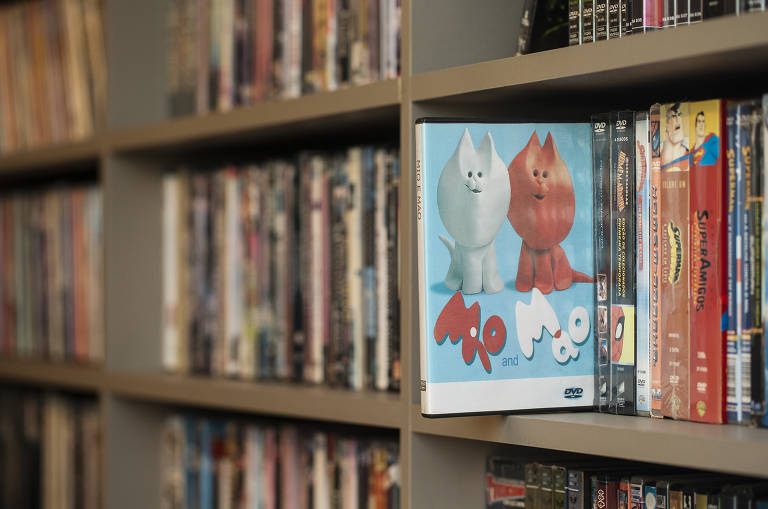DVD do Mio e Mao da coleção de desenhos e seriados dos anos 1970 e 1980.