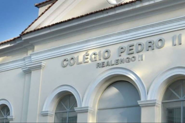 Fachada do campus Realengo do Colégio Federal Pedro 2º, no Rio de Janeiro