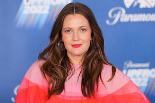 Drew Barrymore attends the 2022 Paramount Upfront in Manhattan, New York City