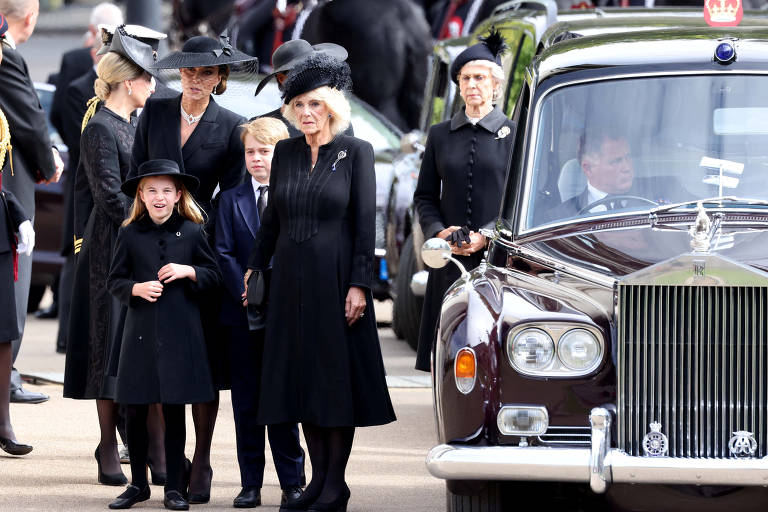 O funeral da rainha Elizabeth 2ª, em Londres 