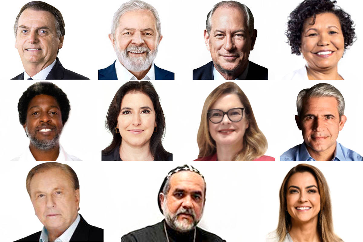 veja os números dos candidatos à presidência de 2022 26 09 2022